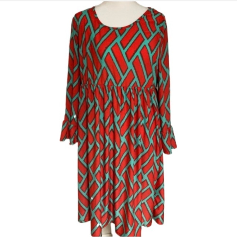 EUC Celeste Midi Dress Plus Size 2X